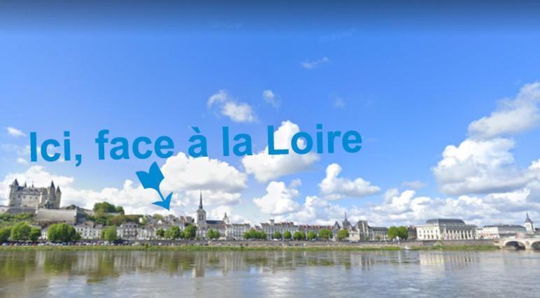 T2 Vue Sur Loire Local Velo Apartment โซมูร์ ภายนอก รูปภาพ