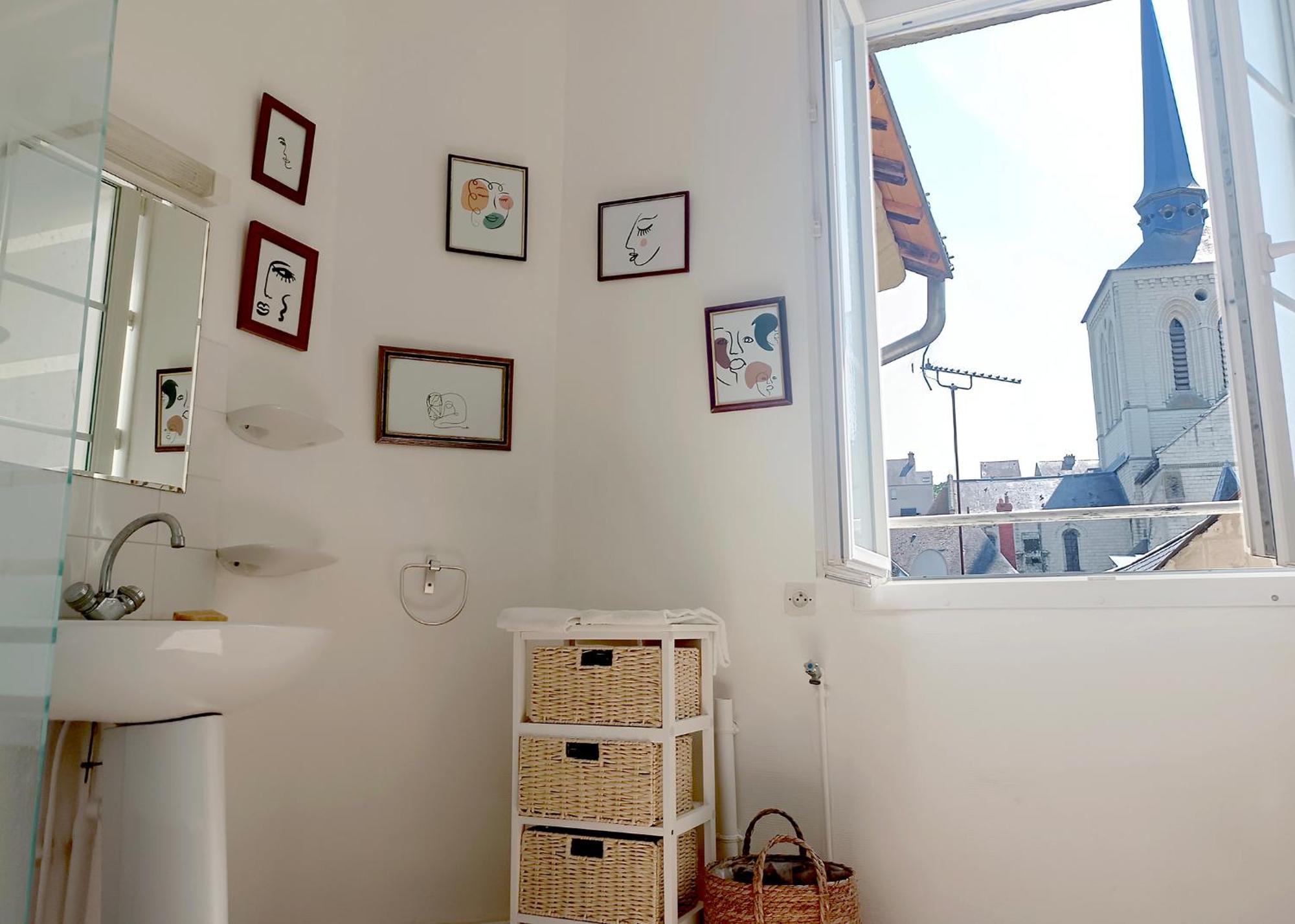 T2 Vue Sur Loire Local Velo Apartment โซมูร์ ภายนอก รูปภาพ